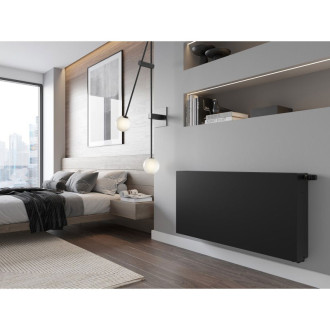 Ocelový radiátor Mexen Flat CVF33 500x600, spod. přip., 1140 W, černé W633F-050-060-70