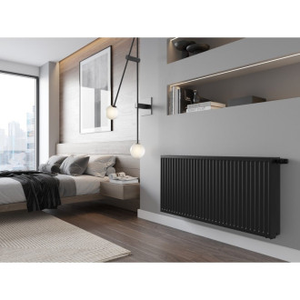 Mexen C33 deskový radiátor 400 x 3000 mm, boční připojení, 5067 W, černý - W433-040-300-70