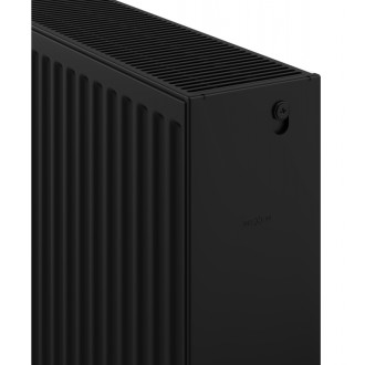 Mexen C33 deskový radiátor 400 x 3000 mm, boční připojení, 5067 W, černý - W433-040-300-70