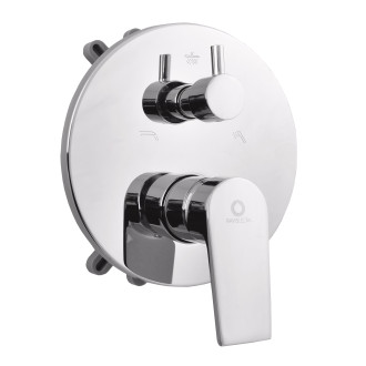 RAV SLEZÁK COLORADO Baterie sprchová/vanová vestavěná s přepínačem + box chrom CO185BOX