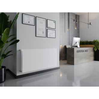 Mexen CHF20  Plochý radiátor 600x1600, boční připojení, 1606 W, bílý W420HF-060-160-00