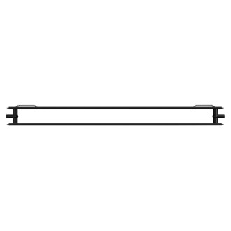 Mexen CHF20  Plochý radiátor 600x1800, boční připojení, 1806 W, černý W420HF-060-180-70