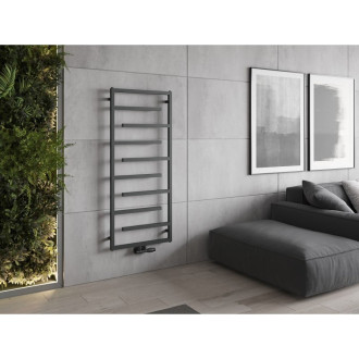 Dekorativní radiátor Mexen Orlando 1380 x 600 mm, 499 W, antracit - W207-1380-600-00-66