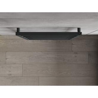 Dekorativní radiátor Mexen Orlando 1380 x 600 mm, 499 W, antracit - W207-1380-600-00-66