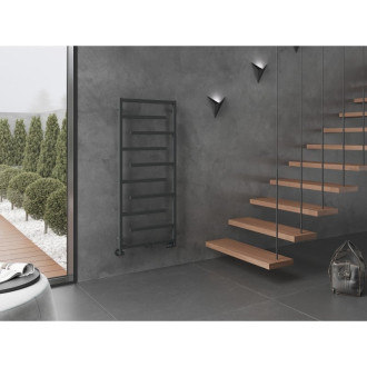 Dekorativní radiátor Mexen Orlando 1380 x 600 mm, 499 W, antracit - W207-1380-600-00-66