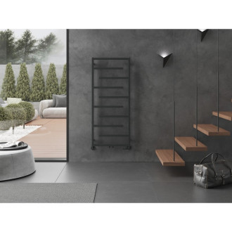 Dekorativní radiátor Mexen Orlando 1380 x 600 mm, 499 W, antracit - W207-1380-600-00-66