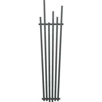 Dekorativní radiátor Mexen Omaha 1800 x 420 mm, 655 W, antracit - W208-1800-420-00-66