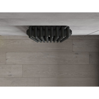 Dekorativní radiátor Mexen Denver 1600 x 378 mm, 1487 W, antracit - W215-1600-378-00-66