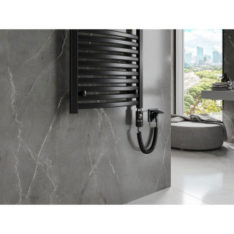 Mexen Helios elektrický radiátor 1200 x 500 mm, 600 W, černý - W103-1200-500-2600-70