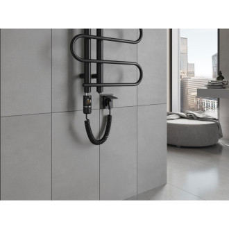 Mexen Kiso elektrický radiátor 1200 x 500 mm, 300 W, černý - W114-1250-500-2300-70