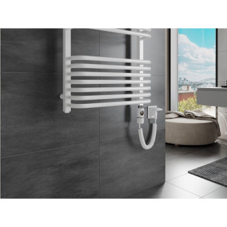 Mexen Apollo elektrický radiátor 1210 x 450 mm, 600 W, bílý - W117-1210-450-2600-20