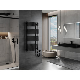 Mexen Apollo elektrický radiátor 1210 x 550 mm, 600 W, černý - W117-1210-550-2600-70