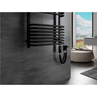 Mexen Apollo elektrický radiátor 1210 x 550 mm, 600 W, černý - W117-1210-550-2600-70