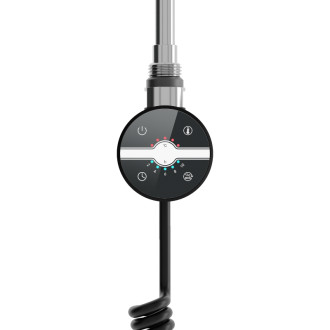 Elektrická topná tyč s termostatem FA-D22 600W - černá W955-0600-70