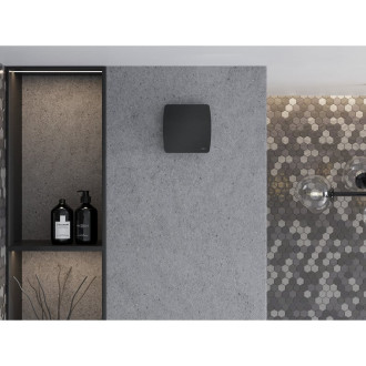Mexen AXS 100 koupelnový ventilátor s časovačem, černý - W9601-100T-70