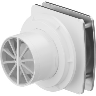 Mexen AXS 100 koupelnový ventilátor se senzorem vlhkosti, stříbrný - W9601-100H-11