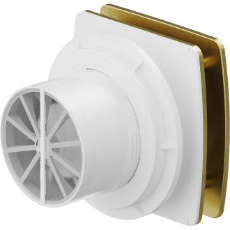 Mexen AXS 100 koupelnový ventilátor se senzorem vlhkosti, zlatý - W9601-100H-50