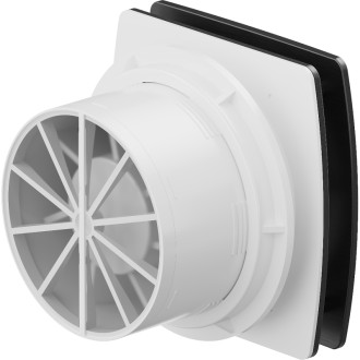 Koupelnový ventilátor Mexen AXS 150, černý - W9601-150-70