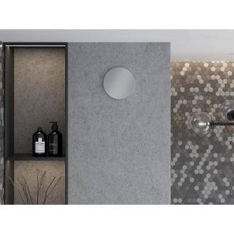 Mexen AXR 100 koupelnový ventilátor s časovačem, stříbrný - W9602-100T-11
