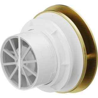 Mexen AXR 100 koupelnový ventilátor s časovačem, zlatý - W9602-100T-50