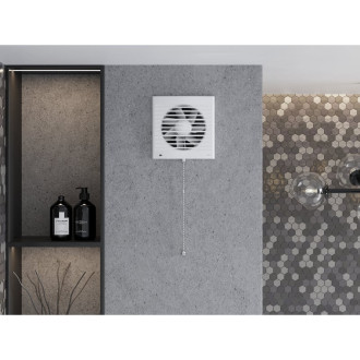 Mexen EXS 150 koupelnový ventilátor, kabelový spínač, bílý - W9604-150K-00