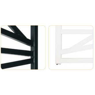 radiátor TRICK 430x1187 mm, C31 black mat,  RADTRK401231