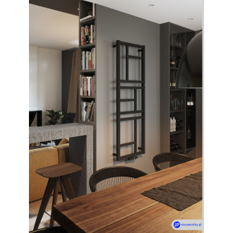 radiátor MONDRIAN 400x832 mm, barva . dle vzorníku, středové připojení 50 mm RADMON4080.SP