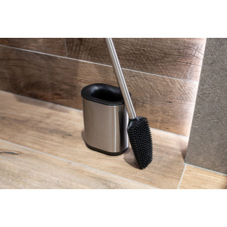 WC štětka (na wc rimless), kov, plast