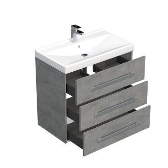 CUBE WAY skř. s um. Verso 80cm beton CUBE46803BEVER