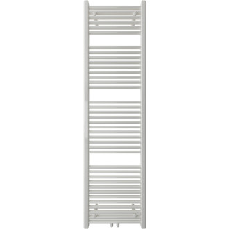 CERANO - Koupelnový radiátorový set Lincoln - kombinované výtápění, wifi tyč - středové připojení 50 mm - 559W - bílá matná - 1800x500 mm