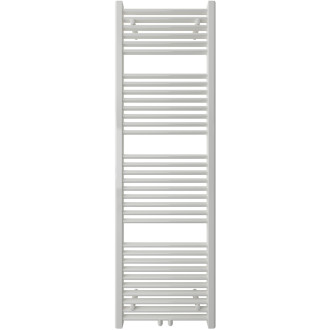 CERANO - Koupelnový radiátorový set Lincoln - ústřední vytápění - středové připojení 50 mm - 484W - bílá matná - 1600x500 mm