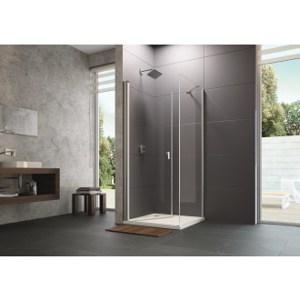Boční zástěna ke sprchovým dveřím 90 cm Hüppe Design pure 8P1013.092.322