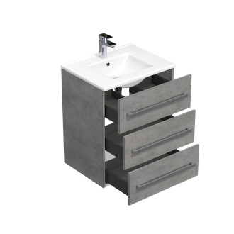 CUBE WAY skř. s um. Modena 60 cm beton CUBE46603BEMOD