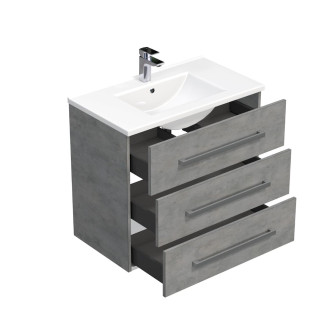 CUBE WAY skř. s um. Modena 80 cm beton CUBE46803BEMOD
