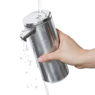Bezdotykový dávkovač mýdla Simplehuman 266 ml dobíjecí kartáčovaná nerez SHST1082