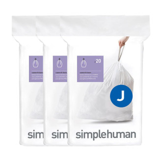 Sáčky do odpadkového koše 30-45 l Simplehuman zatahovací 3 x 20 ks SHCW0259
