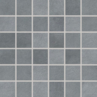 Mozaika Rako Extra tmavě šedá 30x30 cm reliéfní DDM05724.1