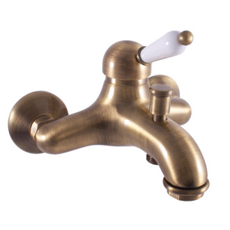 RAV SLEZÁK LABE Baterie vanová - rozteč 150 mm - stará mosaz L554.5SM