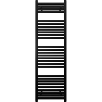 CERANO - Koupelnový radiátorový set Donovan - kombinované vytápění, wifi tyč - boční jednobodové připojení - 477W - černá matná - 1600x500 mm