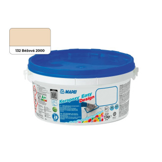 Spárovací hmota Mapei Kerapoxy Easy Design béžová 2000 1,5 kg MAPXED132
