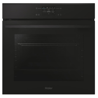 Multifunkční trouba s pravým horkým vzduchem Haier černá 33703886