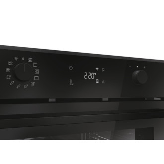 Multifunkční trouba s pravým horkým vzduchem Haier černá 33704055