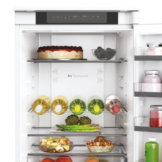 Kombinovaná vestavná lednice Haier bílá 34901388