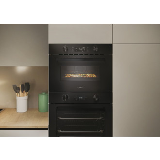 Vestavná kombinovaná trouba s horkým vzduchem Candy černá 38900781
