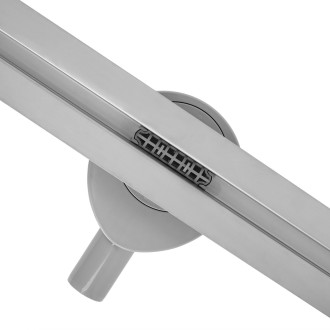 Odtokový žlab Rea FILO Nickel Brush 80