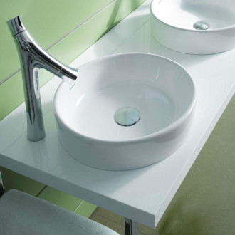 Umyvadlo na desku Duravit Starck 2 43,5x39,5 cm bez přepadu 2321440000