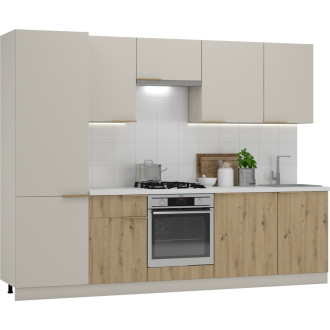 Kuchyňská linka Naturel Chloe 2,8 m KSETCHLOE