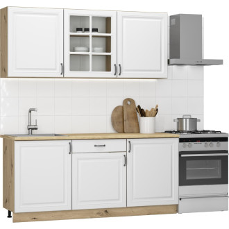Kuchyňská linka Naturel Gloria white 1,8 m KSETGLORIA