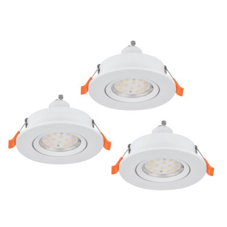 LED Bodové osvětlení Eglo SAPERETA-E bílá 74046