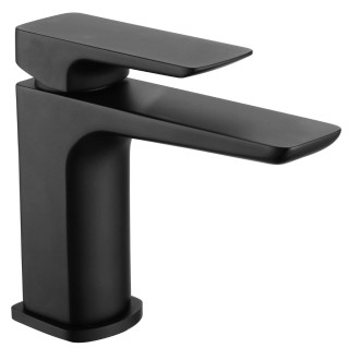 Umyvadlová baterie SAT Brevis bez výpusti černá matná SATBSBRE271C